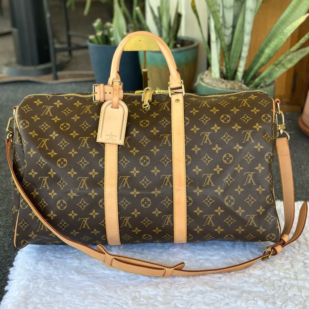 RESERVED🔥🔥Louis Vuitton Keepall Bandouliere 50🔥🔥 - Picture 2 of 14